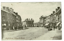 Ref 1546 - Early Postcard - Newport High Street Shops - Shropshire Salop - Shropshire