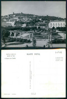 PORTUGAL COR 70984 - CASTELO BRANCO JARDIM DO PAÇO DO BISPO E ASPECTO DA CIDADE - Castelo Branco