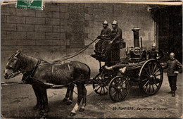 Métier Sapeurs Pompiers - La Pompe à Vapeur - Bombero