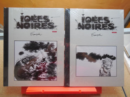 BD FRANQUIN Idées Noires  T1 ET 2 NEUFS SOUS BLISTER, Dos Toilé Luxe ..1B0122 - Franquin