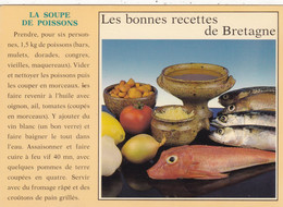 RECETTES DE CUISINE.." LA SOUPE DE POISSONS" SERIE LES BONNES RECETTES DE BRETAGNE . - Recettes (cuisine)