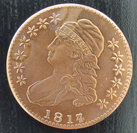 USA - ½ Oz Copper Medal ‘1817 Over 4/Capped Bust’ - The Patrick Mint - Colecciones