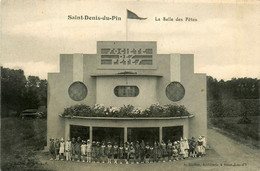 St Denis Du Pin * La Salle Des Fêtes Du Village * Société Des Fêtes - Otros & Sin Clasificación