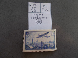 TIMBRE FRANCE.POSTE AERIENNE.N°12.N*.CATALOGUE YVERT. - Andere & Zonder Classificatie