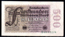 659-Allemagne 500mm 1923 E011 - 500 Millionen Mark