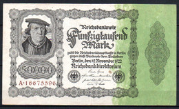 659-Allemagne 50 000m 1922 A166 - 50.000 Mark