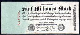 659-Allemagne 5mm 1923 A137 - 5 Miljoen Mark