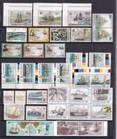 NORFOLK - 1979/1999 - BATEAUX SERIES COMPLETES  ** MNH - COTE YVERT = 78 EUROS - - Norfolk Island