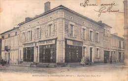 MONTASTRUC-la-CONSEILLERE (Haute-Garonne) - Epicerie Louis Roux Aîné - Précurseur Voyagé - Montastruc-la-Conseillère