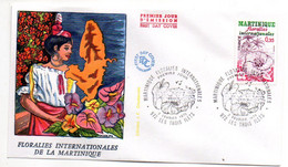 FDC  --1979-- Floralies Internationales De La Martinique ....cachet  LES TROIS ILETS -- 972 - 1970-1979