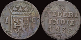 Nederlands India 1 Cent 1838 - Indie Olandesi