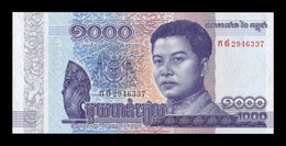 Camboya Cambodia 1000 Riels 2016 Pick 67 SC UNC - Cambodge