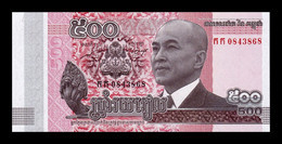 Camboya Cambodia 500 Riels 2014 Pick 66 SC UNC - Cambodge