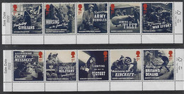 GB 2022 Unsung Heroes: Women Of W W II (**) MNH  Mi.4970-4979 - Unclassified