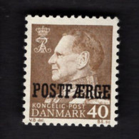 1524148834 1967 SCOTT Q41 POSTFRIS (XX) MINT NEVER HINGED EINWANDFREI  - FREDERIK IX - Parcel Post