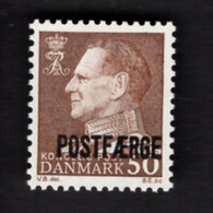 1524157060 1967 1974 SCOTT Q44 POSTFRIS (XX) MINT NEVER HINGED EINWANDFREI  - FREDERIK IX - Parcel Post