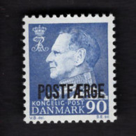 1524157936 1967 1974 SCOTT Q45 POSTFRIS (XX) MINT NEVER HINGED EINWANDFREI  - FREDERIK IX - Colis Postaux