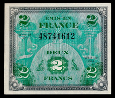 2 FRANCS 1944 Fayette VF-16-01 Sans Série UNC NEUF - 1944 Flag/France