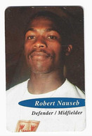NAMIBIE REF MV CARDS NMB-59 N$10 FOOTBALL WORLD CUP 1998 ROBERT NAUSEB - Namibie