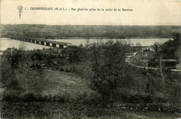 Champtoceaux * Vue Générale Prise De La Route De La Varenne * Le Pont - Champtoceaux