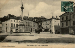 01 - MONTLUEL - Place Carnot - Société économique - Montluel