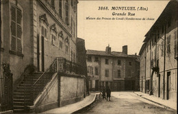 01 - MONTLUEL - La Grande Rue - Maison Des Princes De Condé - Montluel