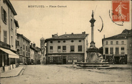 01 - MONTLUEL - Place Carnot - Société économique  - Magasin Brochet - Montluel