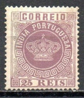 INDE PORT. 1880 * DENT 13.5 - Portugiesisch-Indien
