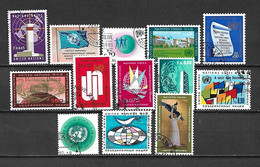 ONU GINEVRA - 1969/70 - N. 1/13 USATI (CATALOGO UNIFICATO) - Used Stamps