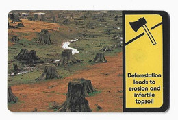 NAMIBIE REF MVCARD NMB-172 N$ 10 DEFORESTATION Date 2000 - Namibie