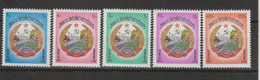 Laos 1976 Anniversaire 303-307, 5 Val ** MNH - Laos