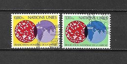 ONU GINEVRA - 1978 - N. 73/74 USATI (CATALOGO UNIFICATO) - Oblitérés