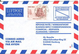 India Air Mail Cover Sent To Germany 3-4-2002 Single Franked - Poste Aérienne