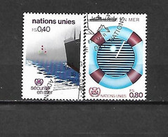 ONU GINEVRA - 1983 - N. 112/13 - N. 114 USATI (CATALOGO UNIFICATO) - Gebraucht