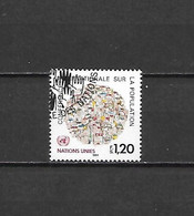ONU GINEVRA - 1984 - N. 119 - N. 122/23 USATI (CATALOGO UNIFICATO) - Used Stamps