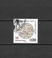 ONU GINEVRA - 1984 - N. 119 - N. 122/23 USATI (CATALOGO UNIFICATO) - Usados