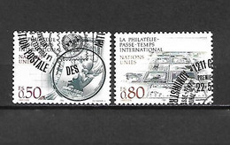 ONU GINEVRA - 1986 - N. 143/44 USATI (CATALOGO UNIFICATO) - Used Stamps