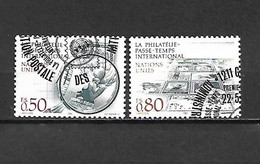 ONU GINEVRA - 1986 - N. 143/44 USATI (CATALOGO UNIFICATO) - Gebraucht