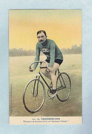 CPA Cyclisme Édition J. Boldo, Louis TROUSSELIER, Vainqueur De Bordeaux-Paris, Sur Bicyclette "Alcyon". Référence 110. - Ciclismo