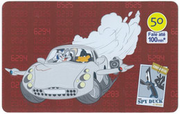 BRASIL U-140 Magnetic Telefonica - Cartoon, Comics, Looney Tunes - Used - Brazilië