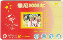 CHINA G-249 Prepaid ChinaTelecom - Sport, Olympic Medal Winner, Sidney 2000 - Used - China