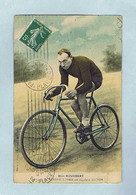 CPA Cyclisme Édition J. Boldo, Cyrille VAN HAUWAERT, Vainqueur De Bordeaux-Paris Sur Bicyclette "Alcyon". 1912. Réf. 113 - Cyclisme