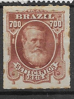 Brazil Mint Original Gum * Signed Stamp With Rust/stain On Borders 220 Euros - Ongebruikt