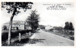 CHAMP DE HARRE    GRAND'ROUTE N 15 STATION DE L'AUTOBUS - Manhay