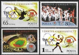 2008 TURKEY CENTENARY OF THE NATIONAL OLYMPIC COMMITTEE OF TURKEY MNH ** - Nuevos