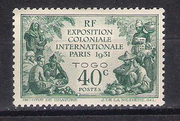 Togo 1931 Y/T Nr 161*  (a6p15) - Neufs