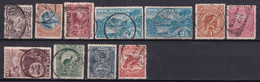 NEW ZEALAND - 1898 - YVERT N° 70/78+80 OBLITERES - COTE = 230 EUR. - - Gebraucht