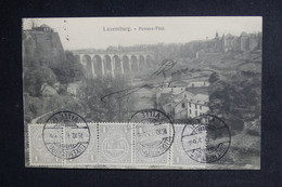 LUXEMBOURG - Affranchissement De Luxembourg Sur Carte Postale Pour La France En 1912 - L 123157 - 1907-24 Abzeichen