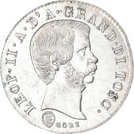 Monnaie, États Italiens, TUSCANY, Leopold II, Dieci (10) Quattrini, 1858 - Toscana