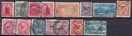 NEW ZEALAND - 1900 - YVERT N°94+96/100+102/103+106/106a+107/110 OBLITERES - COTE = 148 EUR. - - Gebraucht